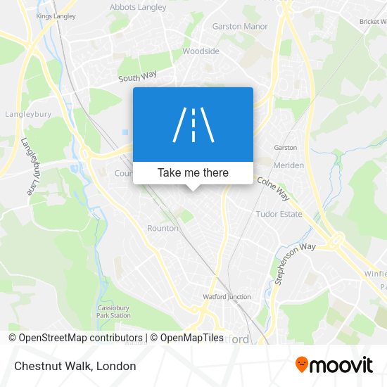 Chestnut Walk map