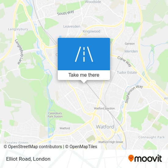 Elliot Road map