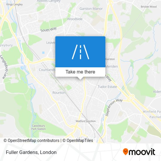 Fuller Gardens map