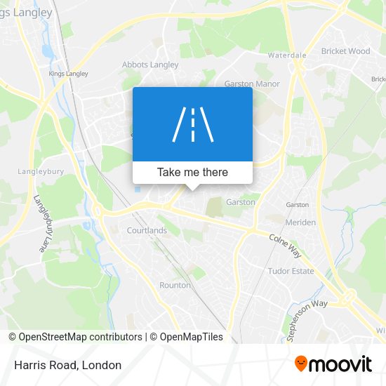 Harris Road map