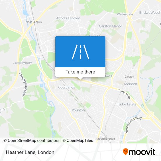 Heather Lane map