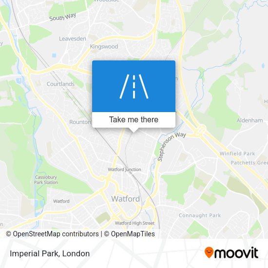 Imperial Park map