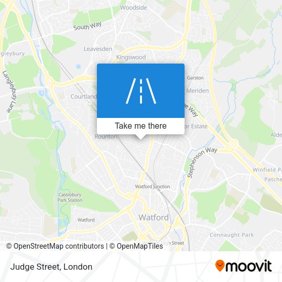 Judge Street map