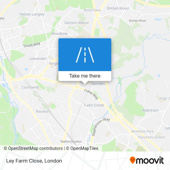 Ley Farm Close map