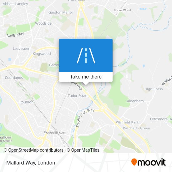 Mallard Way map