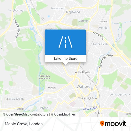 Maple Grove map