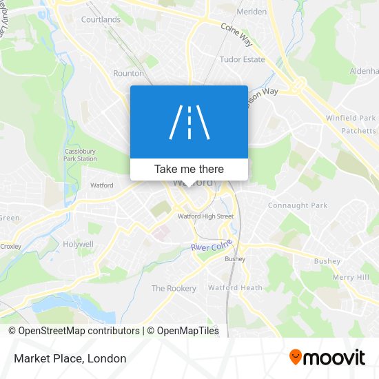 Market Place map