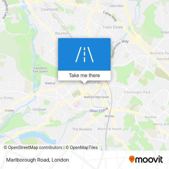 Marlborough Road map