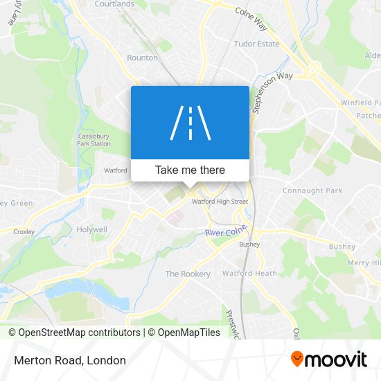 Merton Road map