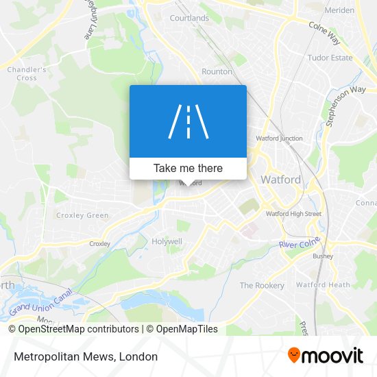 Metropolitan Mews map