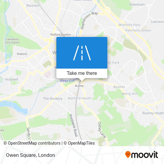 Owen Square map