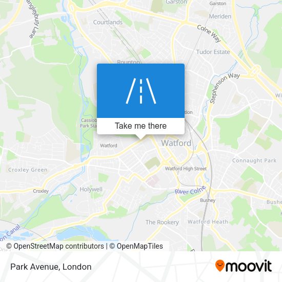 Park Avenue map