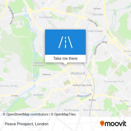 Peace Prospect map