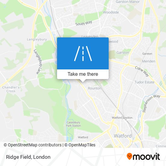 Ridge Field map