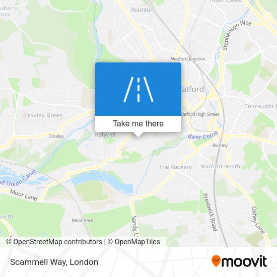Scammell Way map