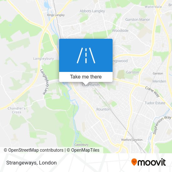 Strangeways map