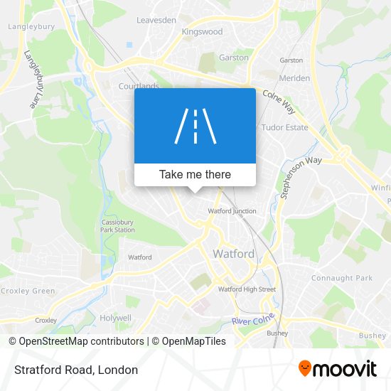 Stratford Road map