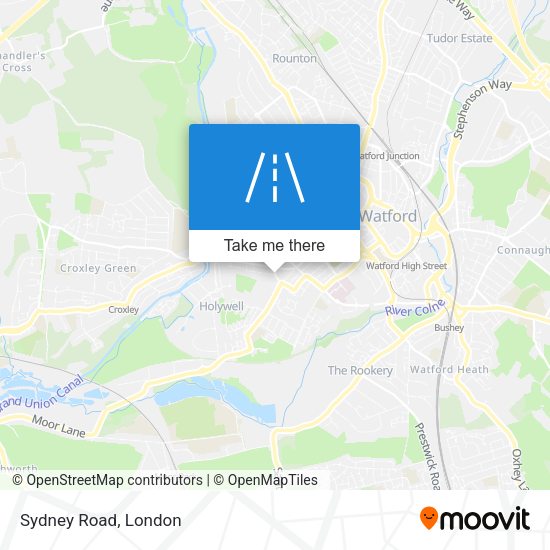 Sydney Road map