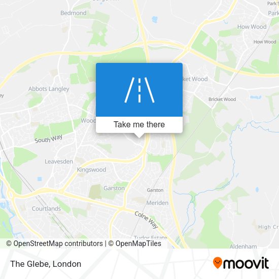 The Glebe map
