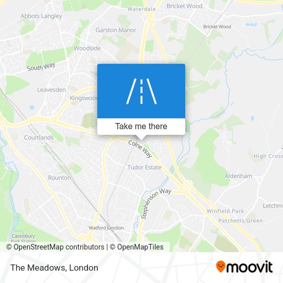 The Meadows map