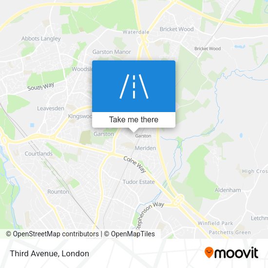 Third Avenue map