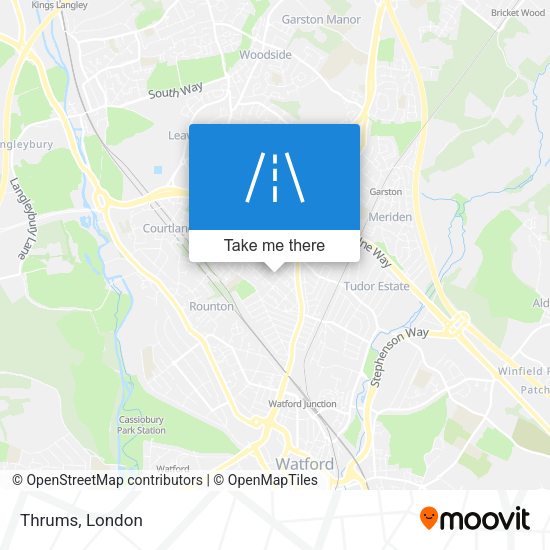 Thrums map