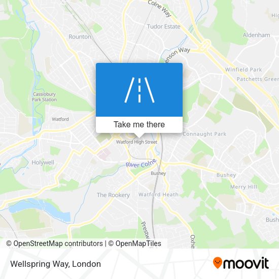 Wellspring Way map