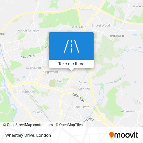 Wheatley Drive map