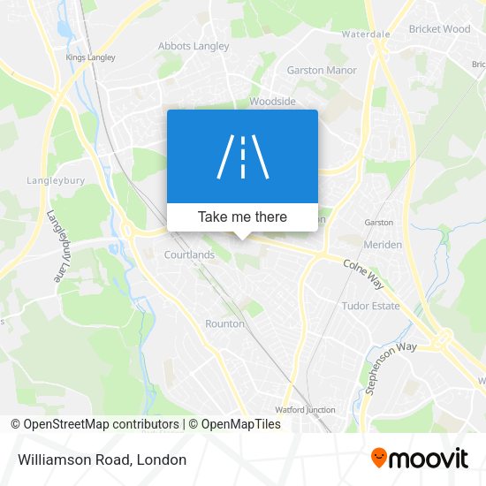Williamson Road map