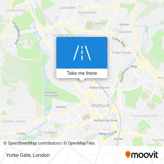 Yorke Gate map