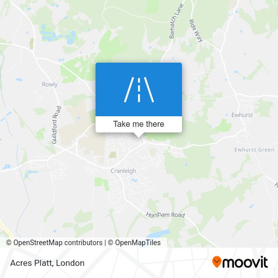 Acres Platt map