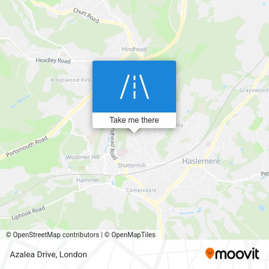 Azalea Drive map