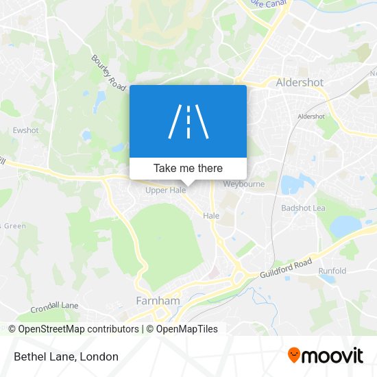 Bethel Lane map