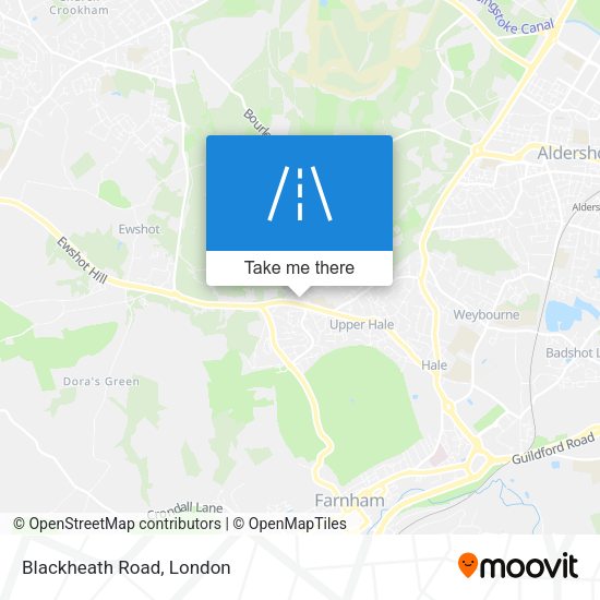 Blackheath Road map