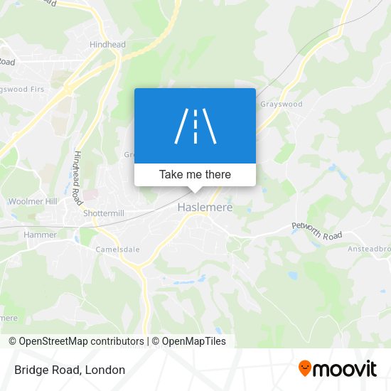 Bridge Road map