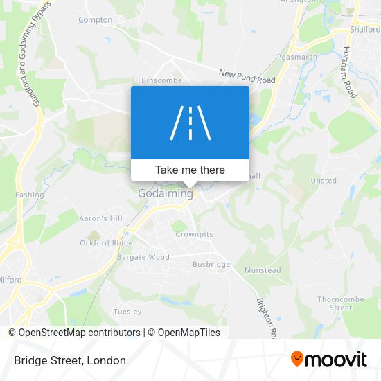 Bridge Street map