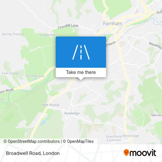Broadwell Road map