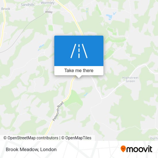 Brook Meadow map