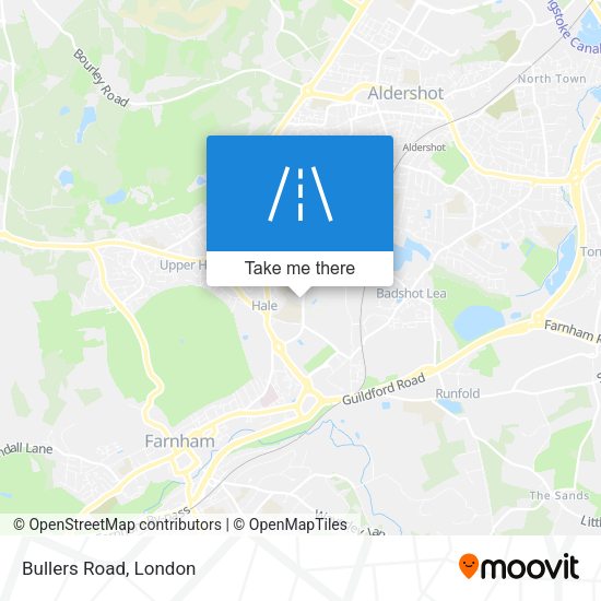 Bullers Road map