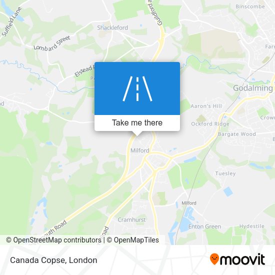 Canada Copse map