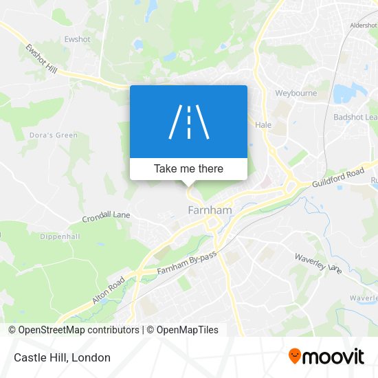 Castle Hill map