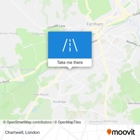 Chartwell map