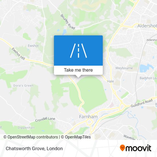 Chatsworth Grove map