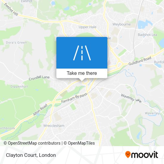 Clayton Court map