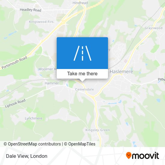 Dale View map