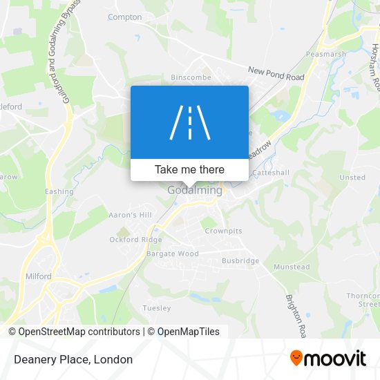 Deanery Place map