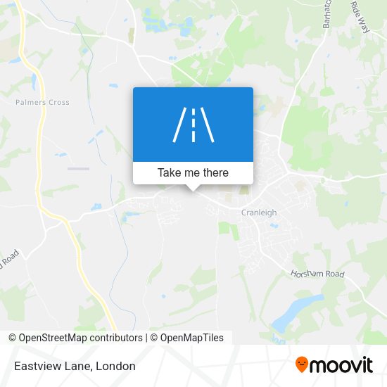 Eastview Lane map
