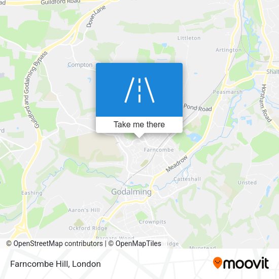 Farncombe Hill map