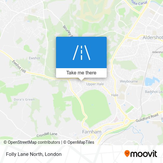 Folly Lane North map