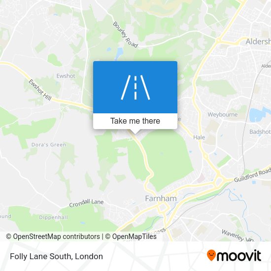 Folly Lane South map